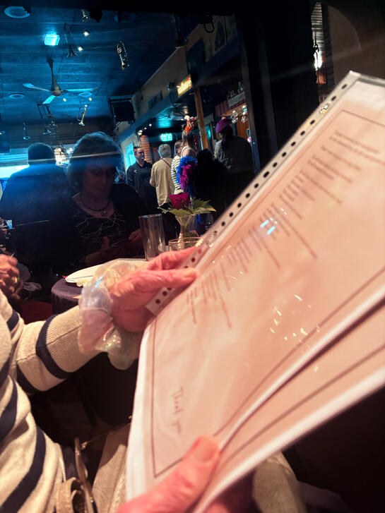 Preparing to share the story of Zip Up.