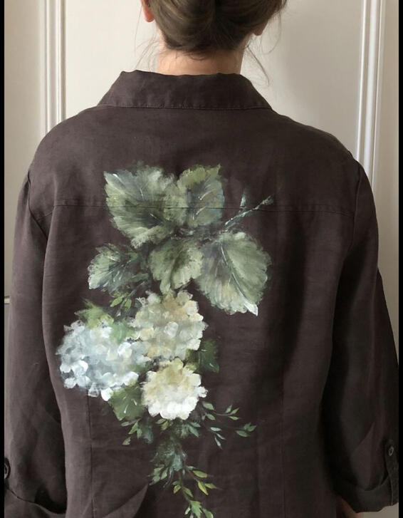 Beyond alterations, we bring your clothing to life with unique hand-painted designs